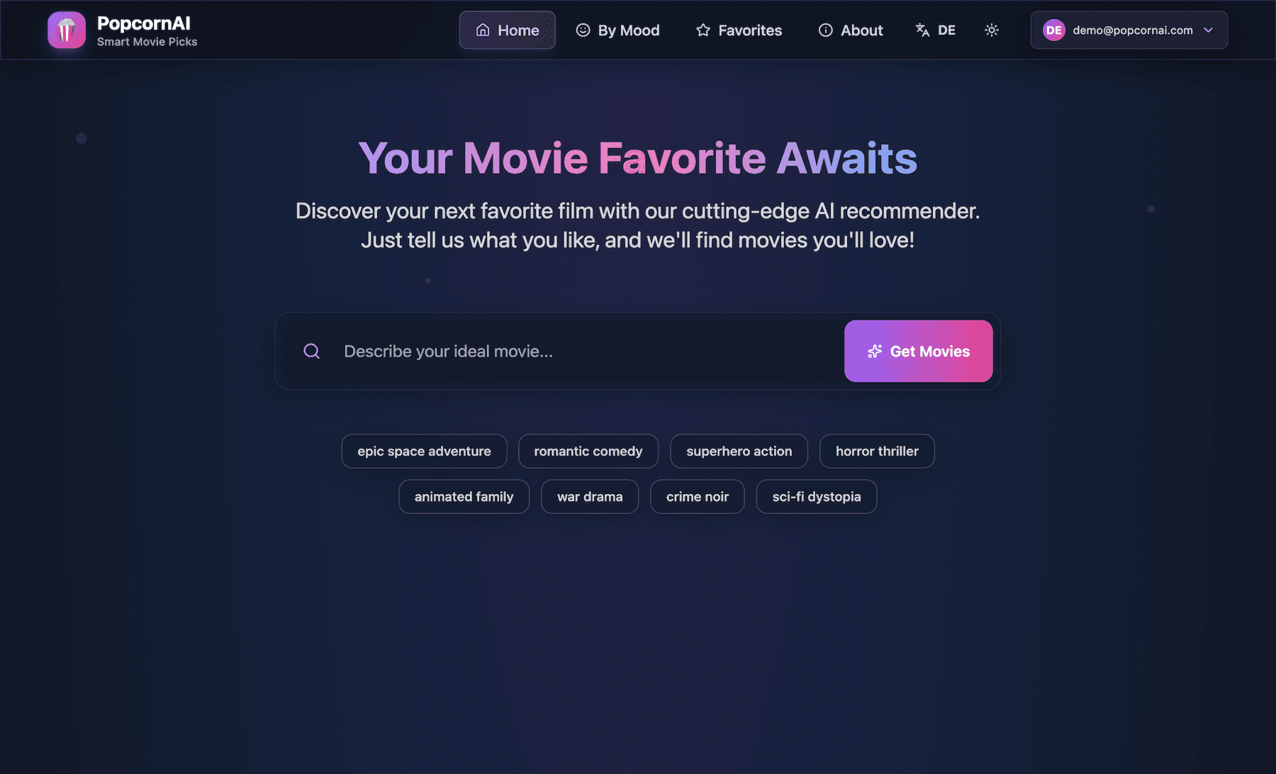 AI Movie Recommender